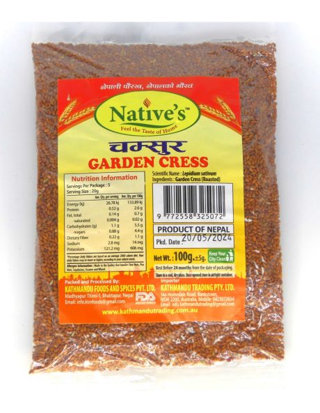 Native's Garden Cress Seeds